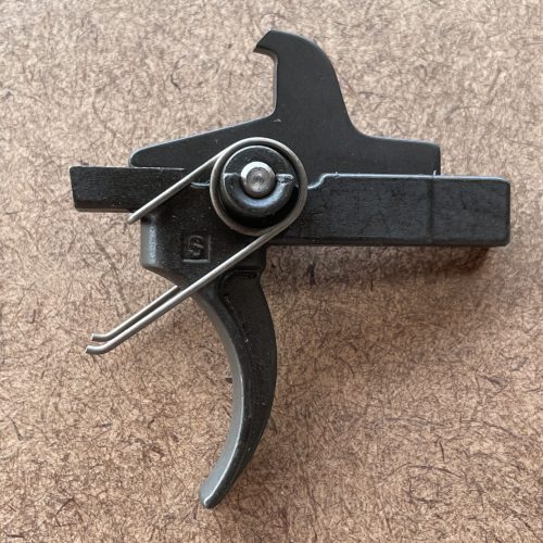 AR trigger side view AR trigger side view